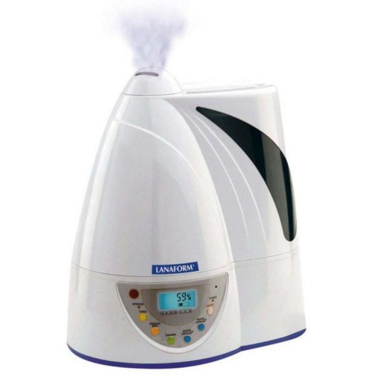 Humidificador Lanaform Vapolux Blanco 6L LCD Temporizador Mando a distancia