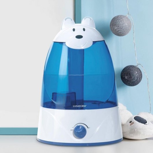 Humidificador Lanaform Vapolux Blanco 6L LCD Temporizador Mando a distancia