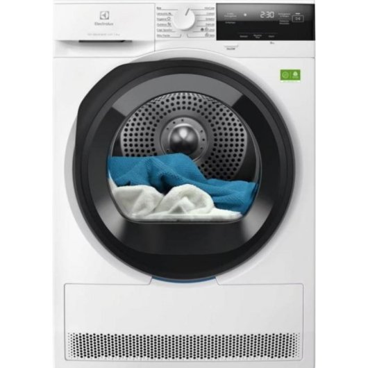 Secadora de bomba de calor Electrolux EW7H39B 9kg Classe B com programas anti-rugas