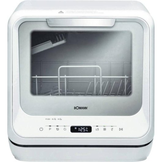 Lave-vaisselle Bomann TSG 5704 2 Couverts D Compact avec écran LED et réservoir intégré