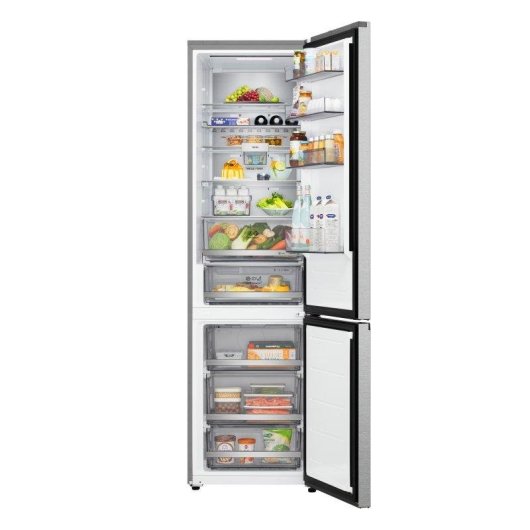 Frigorífico Combi LG GBBS726AMB Total No Frost 203cm 375L A Argento WiFi