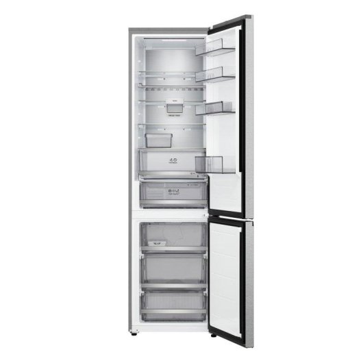 Frigorífico Combi LG GBBS726AMB Total No Frost 203cm 375L A Argento WiFi