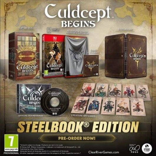 Culdcept Begins Steelbook Edition SWITCH 2