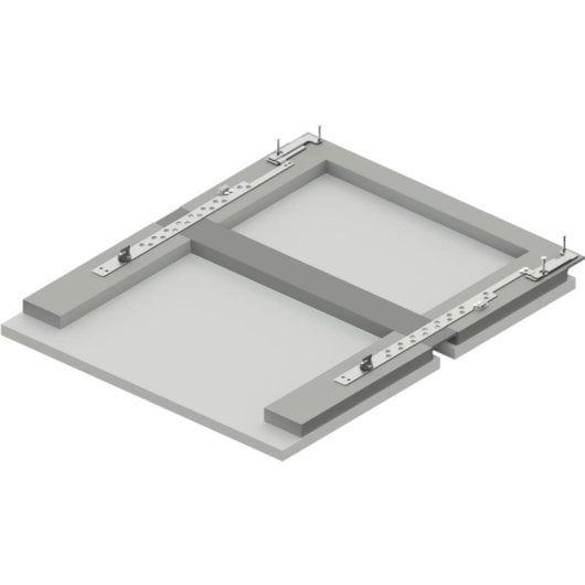 Kit de montage Bosch SGZ8BI01 acier inoxydable pour lave-vaisselle Varioscharnier