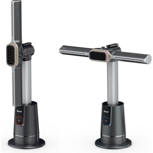 Ventilador Shark TH200EU sin aspas antracita oro calefacción y mando a distancia