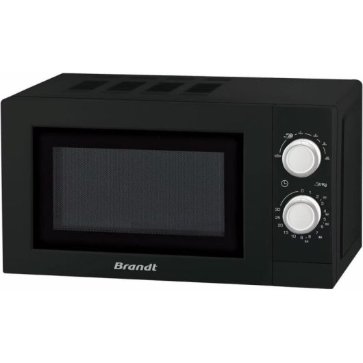 Micro-ondes Brandt SM2016B 20 Litres 700W Décongélation Minuterie Rotative
