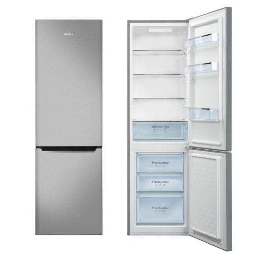 Frigorífico Combi Amica KGCL 387 165 E Defrost 176cm 262L B Inox