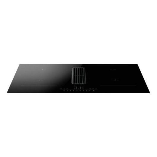 Placa Amica DHKI 752 800 C indução 4 zonas 83 cm campânula integrada preta