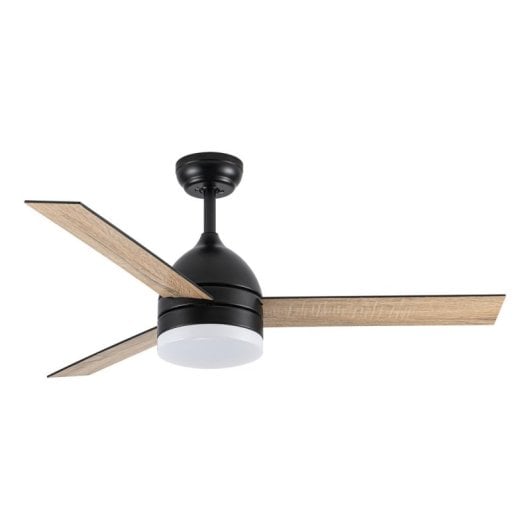 Deckenventilator Fabrilamp LEGIO schwarz 3 Flügel LED 107 cm Fernbedienung