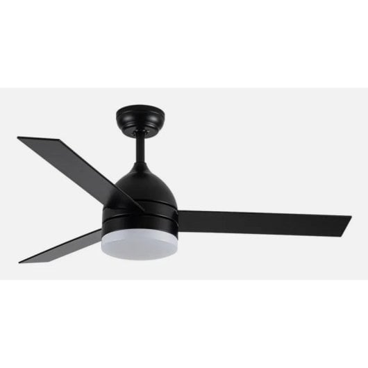 Deckenventilator Fabrilamp LEGIO schwarz 3 Flügel LED 107 cm Fernbedienung