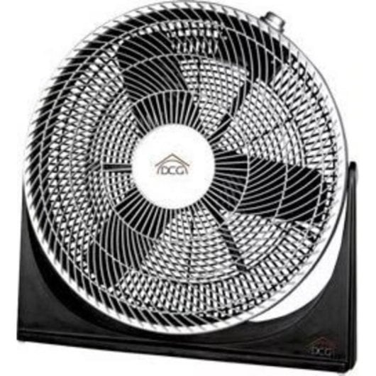 Ventilator DCG Eltronic CRB1240 50 cm 110 W 3 Stufen schwarz silber