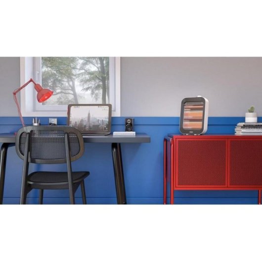 Riscaldatore Infrarossi Olimpia Splendid Quarzia Slim 800W Compatto Sicuro
