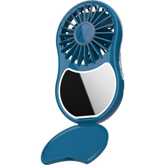 Ventilatore Muitomas MIRRORFANBL blu portatile specchio LED