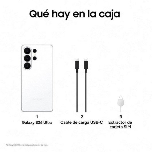 Samsung Galaxy S26 Ultra 5G 16GB 1TB 6,9" Weiß Dynamic AMOLED