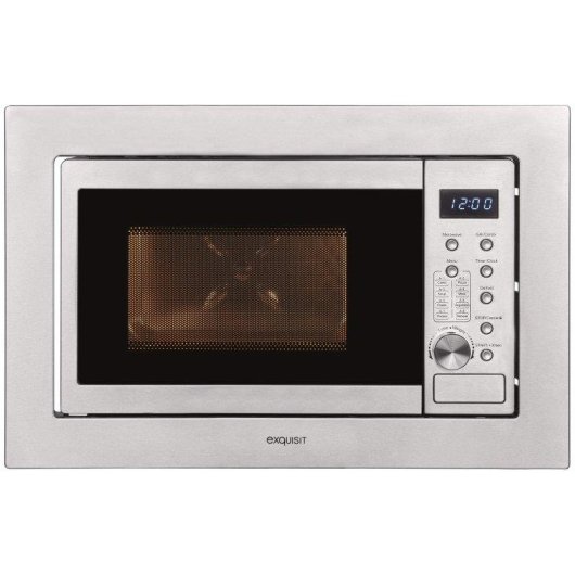 Microondas Exquisit EMW20-DG-020 20 Litros 1000W con Grill 8 Programas Automáticos