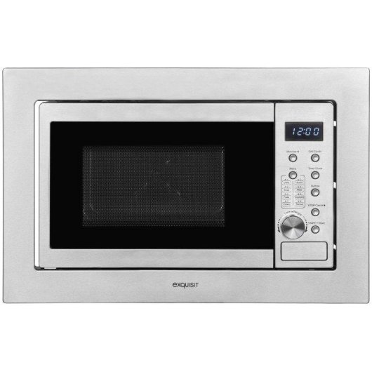 Microondas Exquisit EMW20-DG-020 20 Litros 1000W con Grill 8 Programas Automáticos