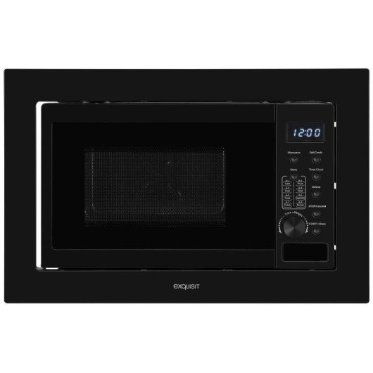 Microondas Exquisit EMW20-DG-020 20 Litros 1000W con Grill y 8 Programas Automáticos