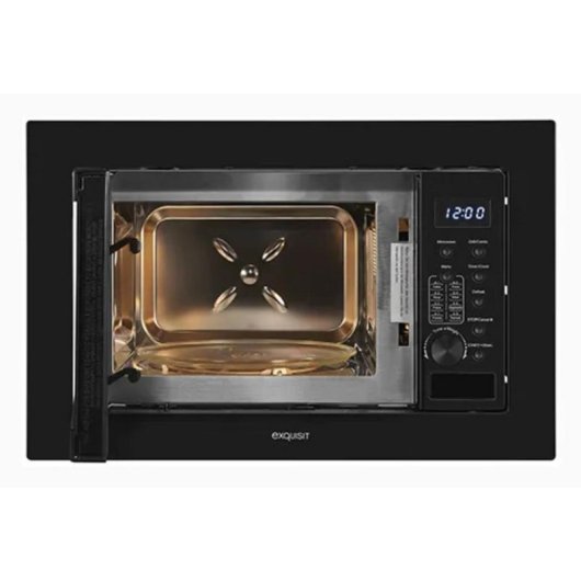Microondas Exquisit EMW20-DG-020 20 Litros 1000W con Grill y 8 Programas Automáticos