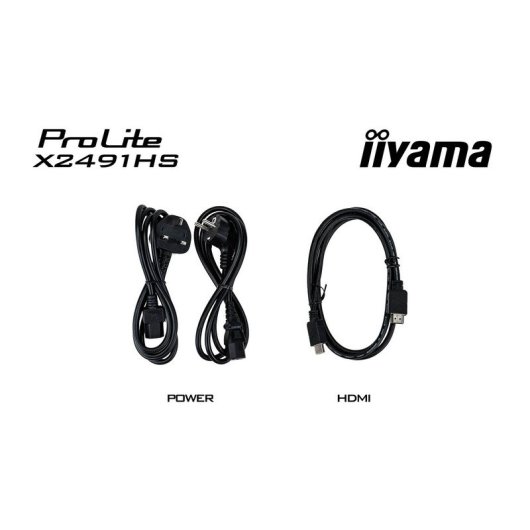 Écran PC iiyama ProLite X2491HS-B1 24" Full HD 120Hz IPS 1ms Bords Fins