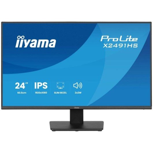 Écran PC iiyama ProLite X2491HS-B1 24" Full HD 120Hz IPS 1ms Bords Fins