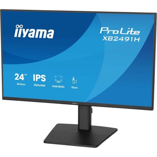 Écran PC iiyama ProLite XB2491H-B1 24" Full HD 120Hz IPS Bords Fins 1ms Ergonomique