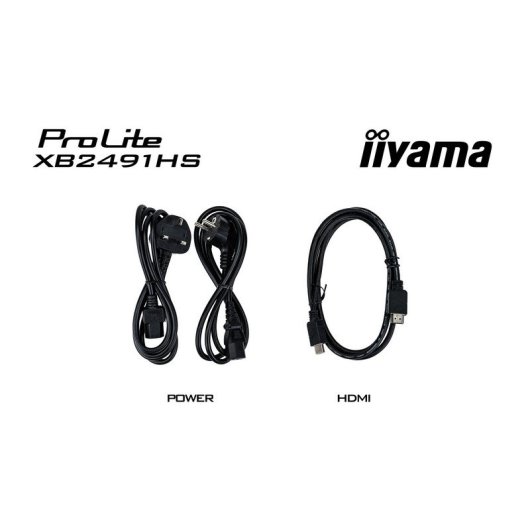 Monitor iiyama ProLite XB2491HS-B1 24" FullHD 120Hz IPS Altifalantes Ergonomia