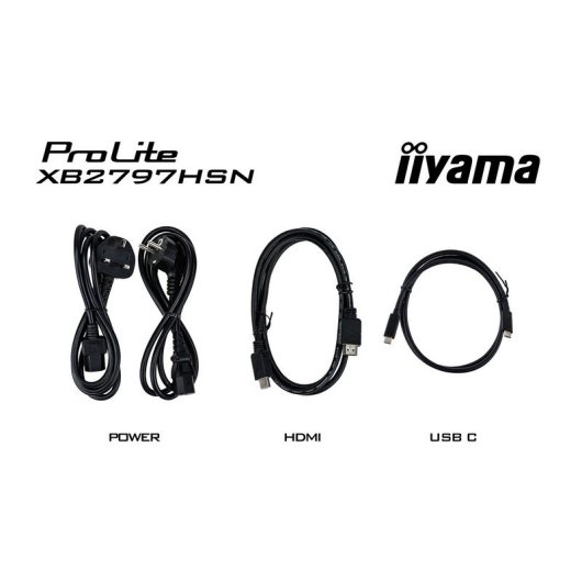Ecran PC iiyama ProLite XB2797HSN-B1 27" Full HD 100Hz IPS USB-C Hub LAN 1ms
