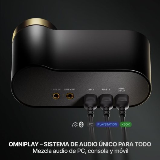 Kopfhörer Steelseries Arctis Nova Elite kabellos Bluetooth Gaming Mikrofon Surround Sound Grün Gold