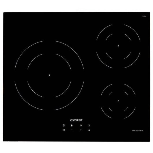 Placa de inducción Exquisit EKI 630 3 zonas PowerBooster VarioZone 7,2 kW