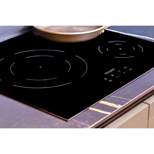 Placa de inducción Exquisit EKI 630 3 zonas PowerBooster VarioZone 7,2 kW