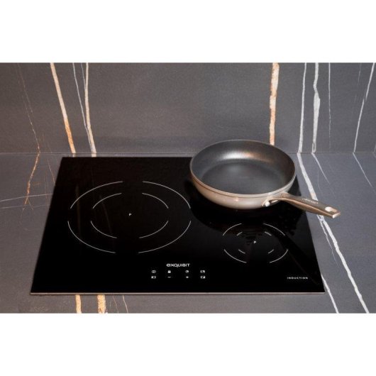 Placa de inducción Exquisit EKI 630 3 zonas PowerBooster VarioZone 7,2 kW
