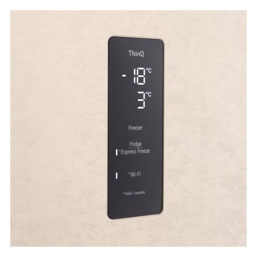 Frigorífico Dos Puertas LG GTFV61SEBQD No Frost 186cm 609L E Arena WiFi