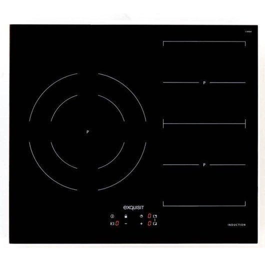 Placa de inducción Exquisit EKI 643F Flex 3 zonas PowerBooster VarioZone
