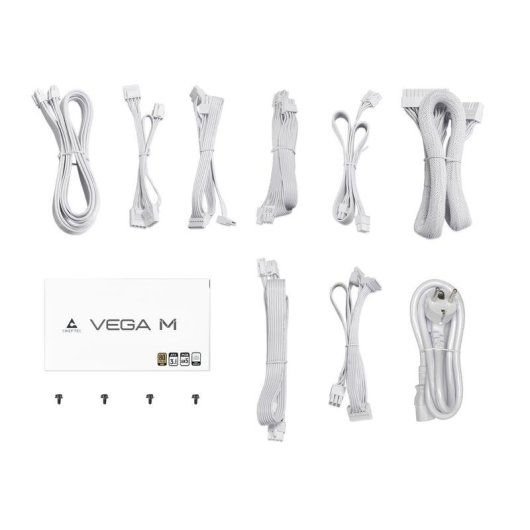 Fuente di Alimentazione Chieftec Vega PPG-750-CW 750W 80 PLUS Gold modulare bianca