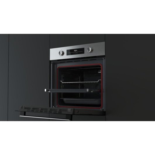 Forno elétrico Teka NEO HSB 6450 SS de 71 litros com autolimpeza Hydroclean PRO em aço inoxidável