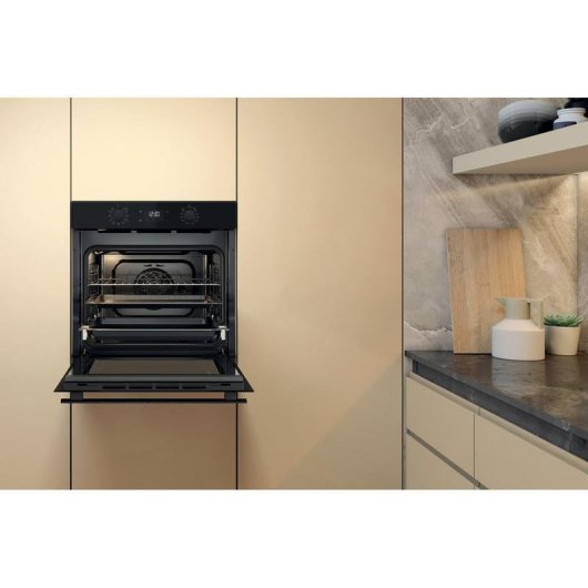 Horno elétrico Whirlpool OMK58HU1B 71 litros Preto autolimpeza hidrolítica