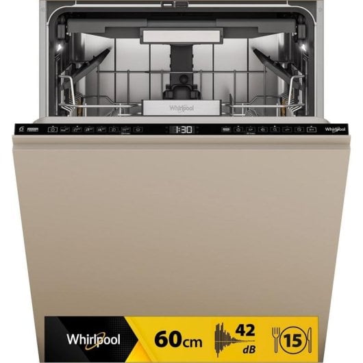 Lavavajillas Whirlpool W7I HF60 TUS 15 Cubiertos Clase A integrado Touch