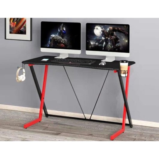 Mesa Gaming Urban Factory 120cm PVC Stahl Kopfhörerhaken