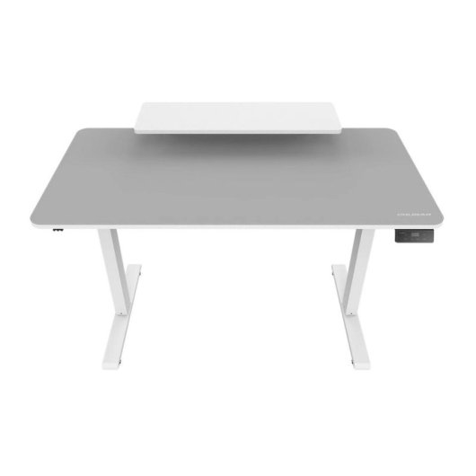 Mesa Gaming Cougar 120cm Acier Blanc Réglage Électrique Ergonomique