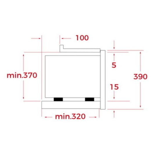 Micro-ondes Teka ML 8200 BI FBK 20L 750W Intégré Contrôle Rotatif