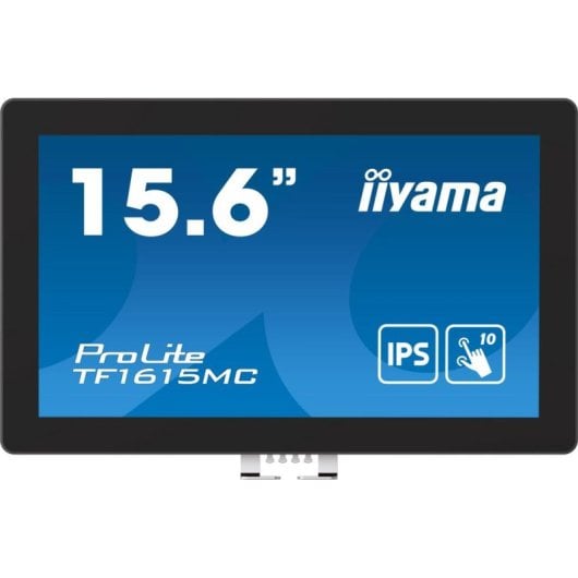 Monitor iiyama ProLite TF1615MC-B1 15,6" Full HD IPS Touch 25ms VESA Schwarz
