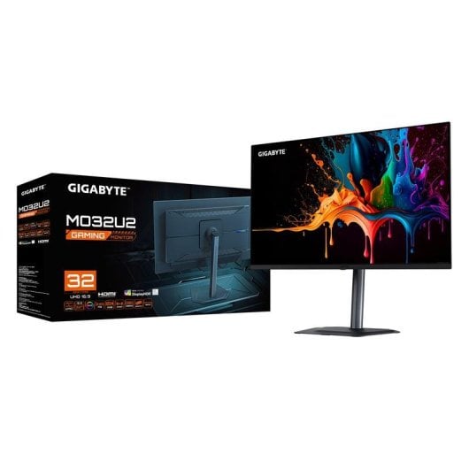 Monitor PC Gigabyte MO32U2 32" UltraHD 4K 240Hz QD-OLED G-Sync FreeSync HDR True Black 0.03ms