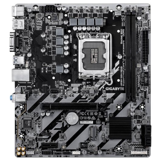 Placa Base Gigabyte H810M S2H GEN5 Intel H810 LGA1851 DDR5 Micro-ATX M.2 RGB