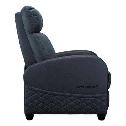 Poltrona gaming Cougar Ranger Elite velluto blu reclinabile 135 kg