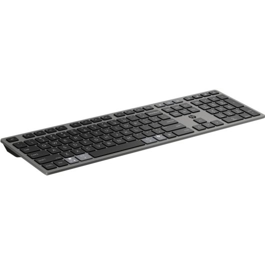 Tastatur HP 725 kabellos vollformat Multidevice wiederaufladbar programmierbare Tasten