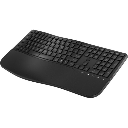 Teclado HP 685 Comfort de membrana inalámbrico dual con reposamuñecas y teclas programables