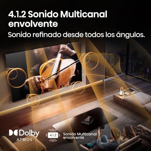 TV Hisense ULED 100U8Q 100" 4K UltraHD 165Hz Smart TV VIDAA HDR10+ Dolby Vision IMAX