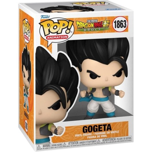 Figurine Funko Pop Dragon Ball Super Gogeta vinyle multicolore 9,5 cm