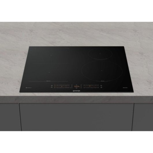 Placa de inducción Gorenje GI6432BSCWF 60 cm 4 zonas control táctil Wi-Fi