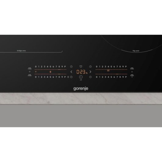 Placa de inducción Gorenje GI6432BSCWF 60 cm 4 zonas control táctil Wi-Fi